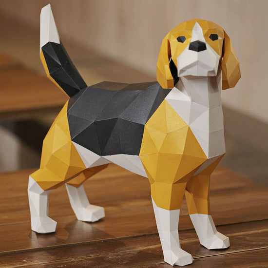 3D Beagle Dog Model