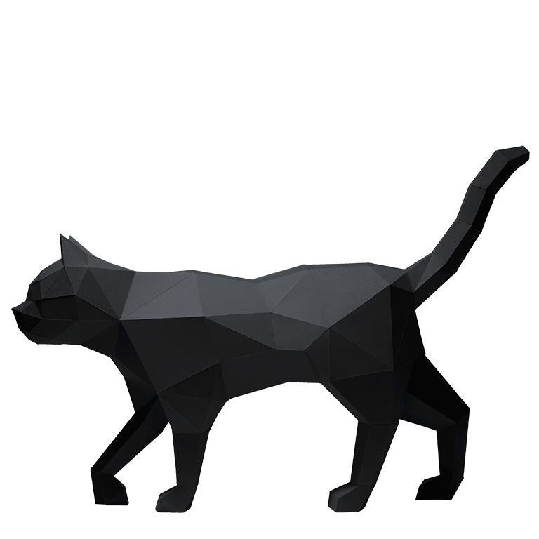 Black Cat Model - Papercraft Auto renew