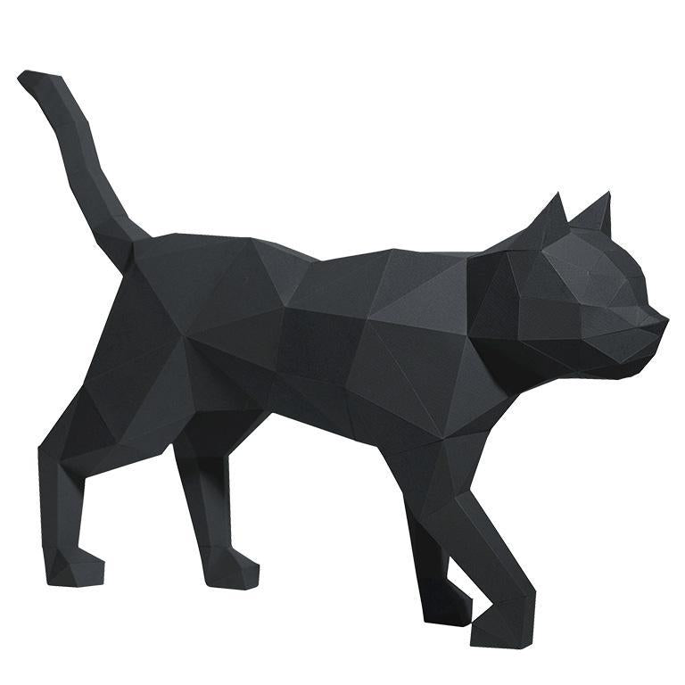 Black Cat Model - Papercraft Auto renew Secondary image