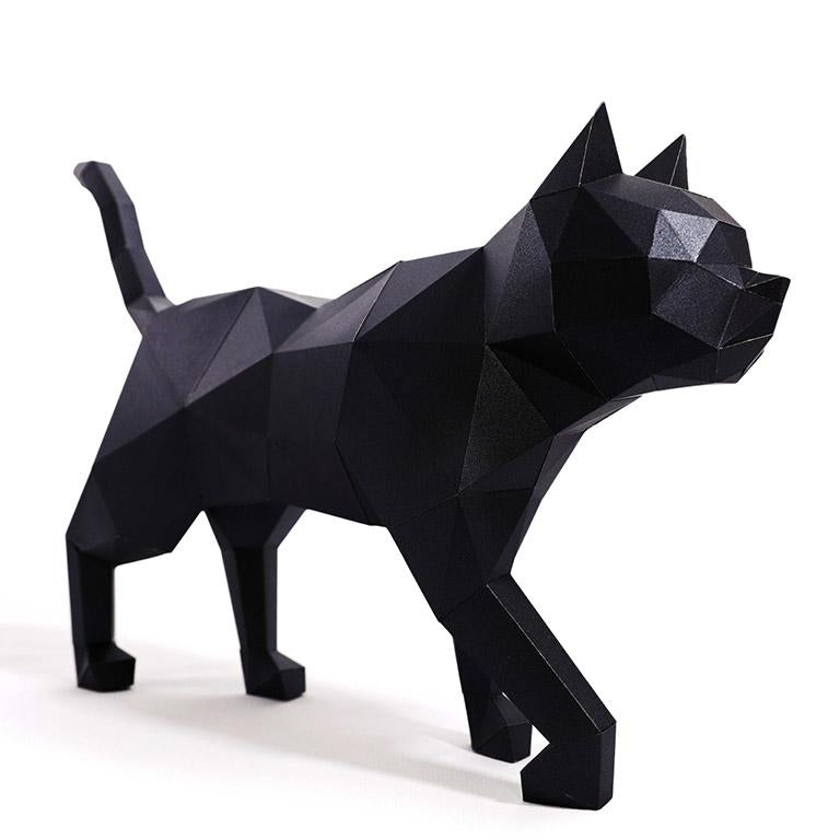 Black Cat Model - Papercraft Auto renew