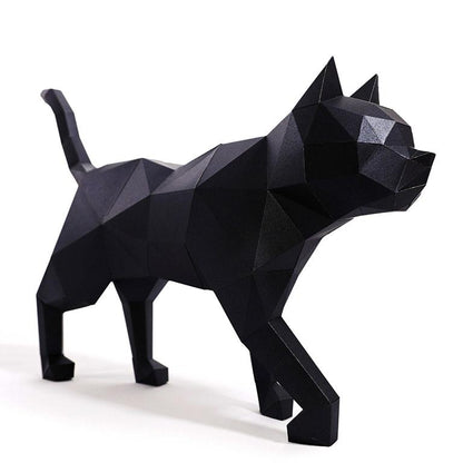 Black Cat Model - Papercraft Auto renew