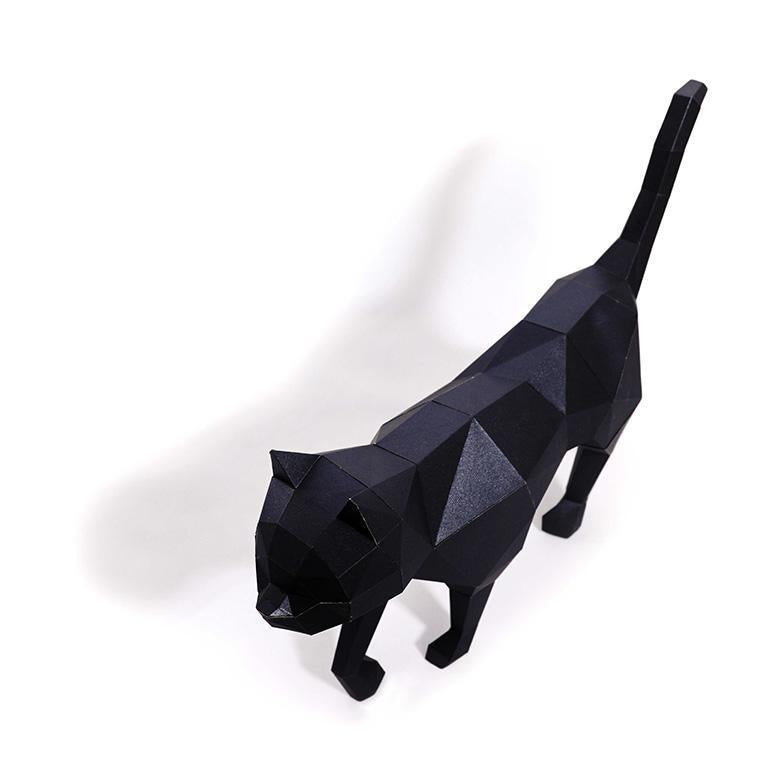 Black Cat Model - Papercraft Auto renew