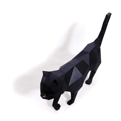Black Cat Model - Papercraft Auto renew
