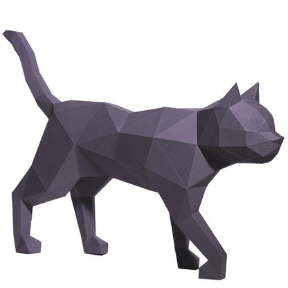 Black Cat Model | 3D Papercraft Cat