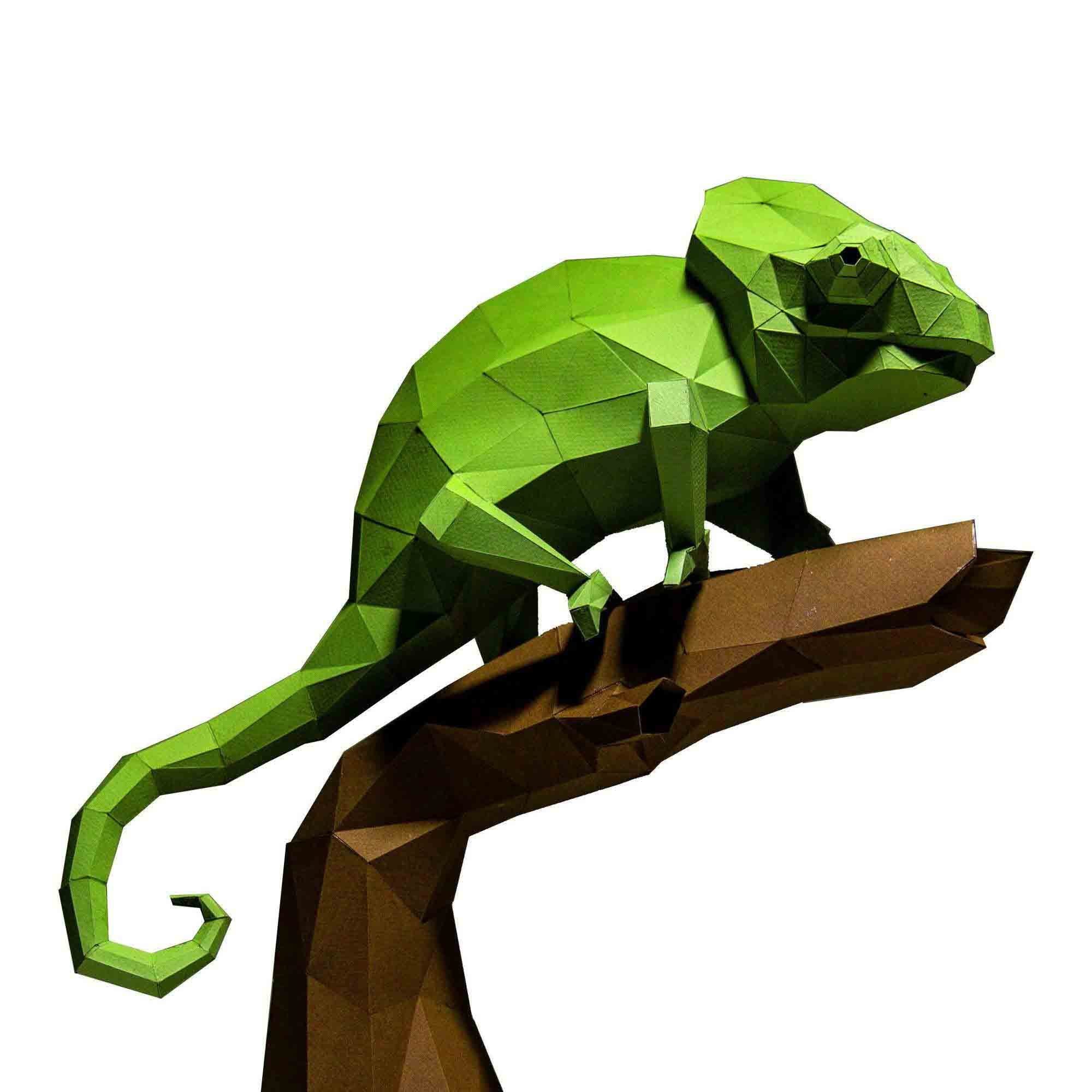 Chameleon 3D Model Main image