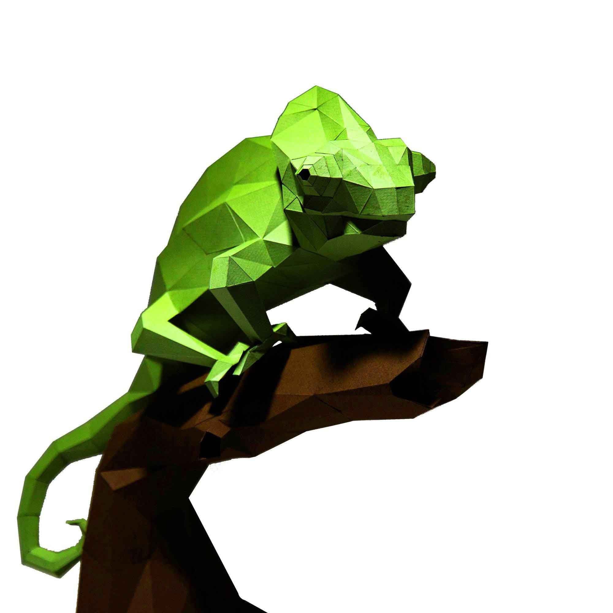 Chameleon 3D Model Secondary image