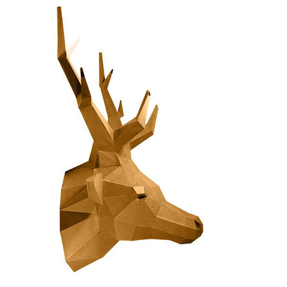 Deer Head Wall Art - GOLD Limited Edition