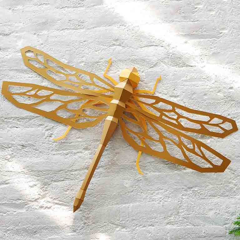 Dragonfly Papercraft Wall Art