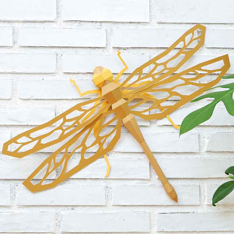 Dragonfly Papercraft Wall Art