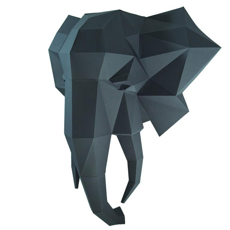 3D Elephant Head Wall Art Main image