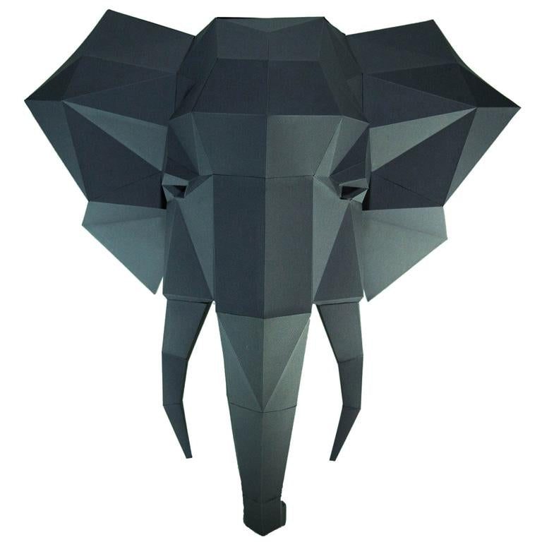 3D Elephant Head Wall Art Secondary image