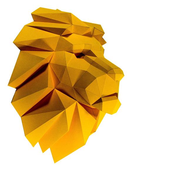 Lion Head Wall Art Decor Main image