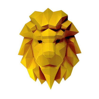 Lion Head Wall Art Decor