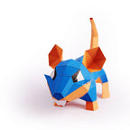 Mouse 3D Paper Model, Lamp
