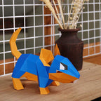 Mouse 3D Paper Model, Lamp
