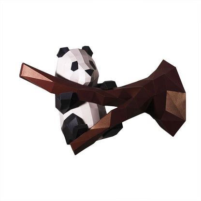 Panda Model Paper Wall Art