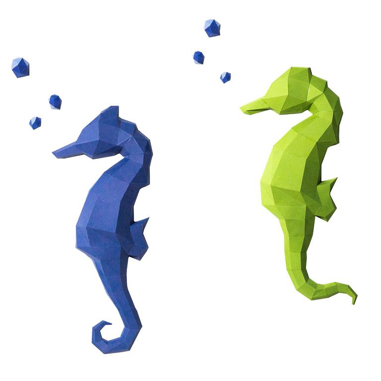 Seahorses Wall Art