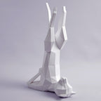 Yoga Cat 3D Paper Model, Lamp