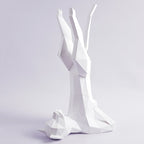 Yoga Cat 3D Paper Model, Lamp