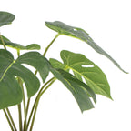 Potted Artificial Split Philodendron Plant With Real Touch Leaves 40cm