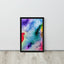 Abstract Framed photo paper poster