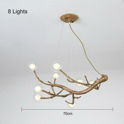 Nordic LED Branch Chandelier Lights Living room Lamps Modern Molecular