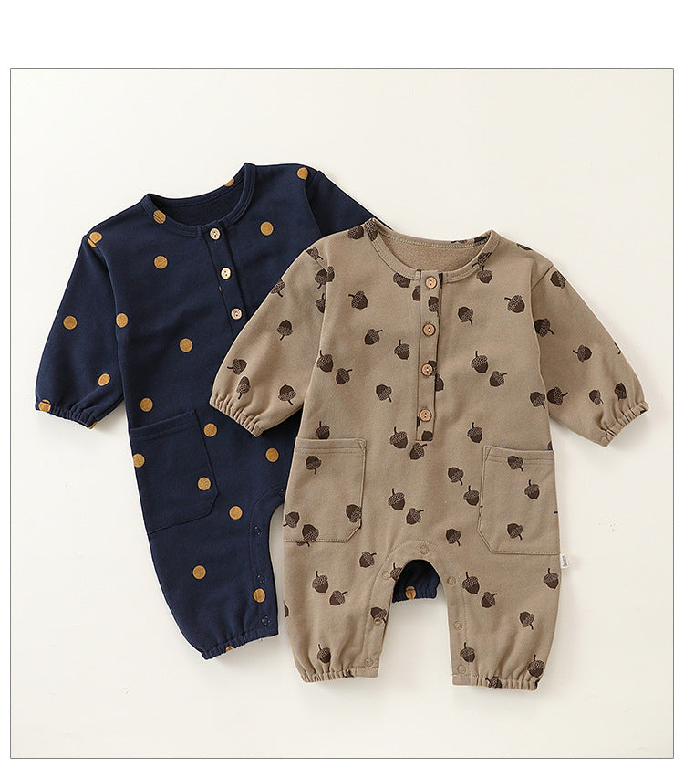 Autumn and Spring New Arrival Baby Unisex Simple Casual Pattern Long