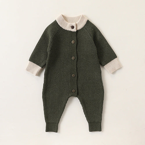 Autumn and Spring New Arrival Baby Thickened Warm Knitted Long Sleeves