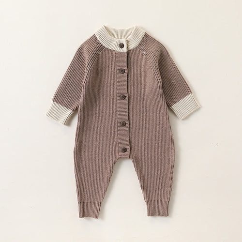 Autumn and Spring New Arrival Baby Thickened Warm Knitted Long Sleeves