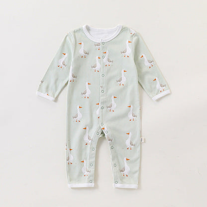 Autumn and Spring New Arrival Baby Unisex Simple Animals Cartoon