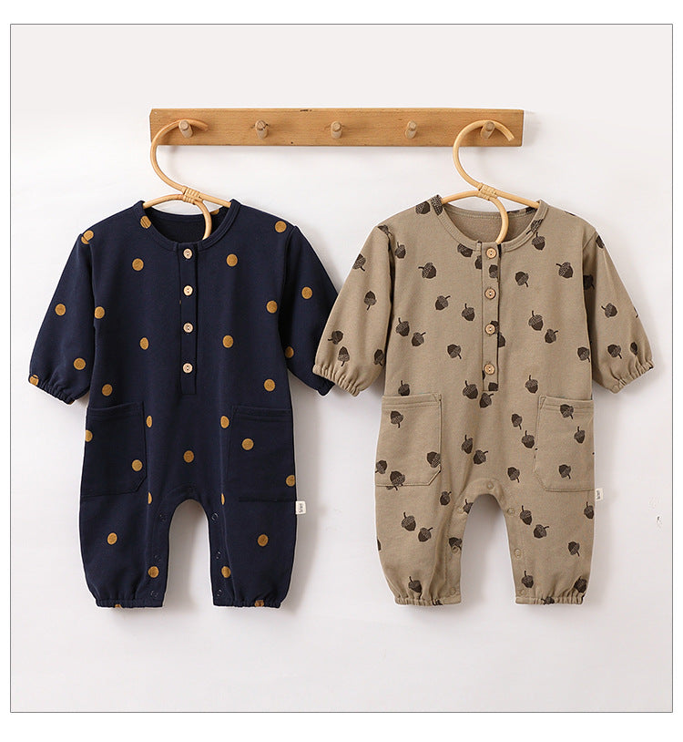 Autumn and Spring New Arrival Baby Unisex Simple Casual Pattern Long