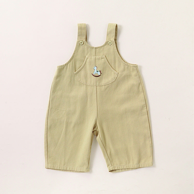 Autumn Baby Unisex Cute Rabbit Print Turn-down Collar Top and