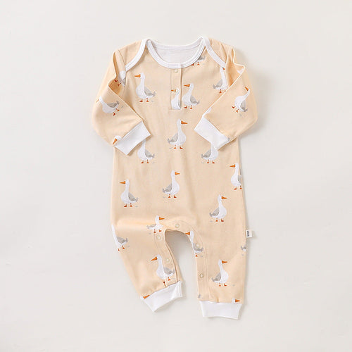 Autumn and Spring New Arrival Baby Unisex Simple Animals Cartoon