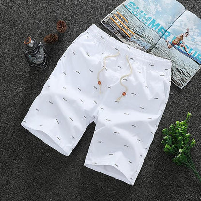 2020 Men's Shorts Casual Simple Short Pants Knee Length Teen Fashion