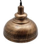 Brushed Copper Loft Industrial Chandelier Ceiling Light Pendant