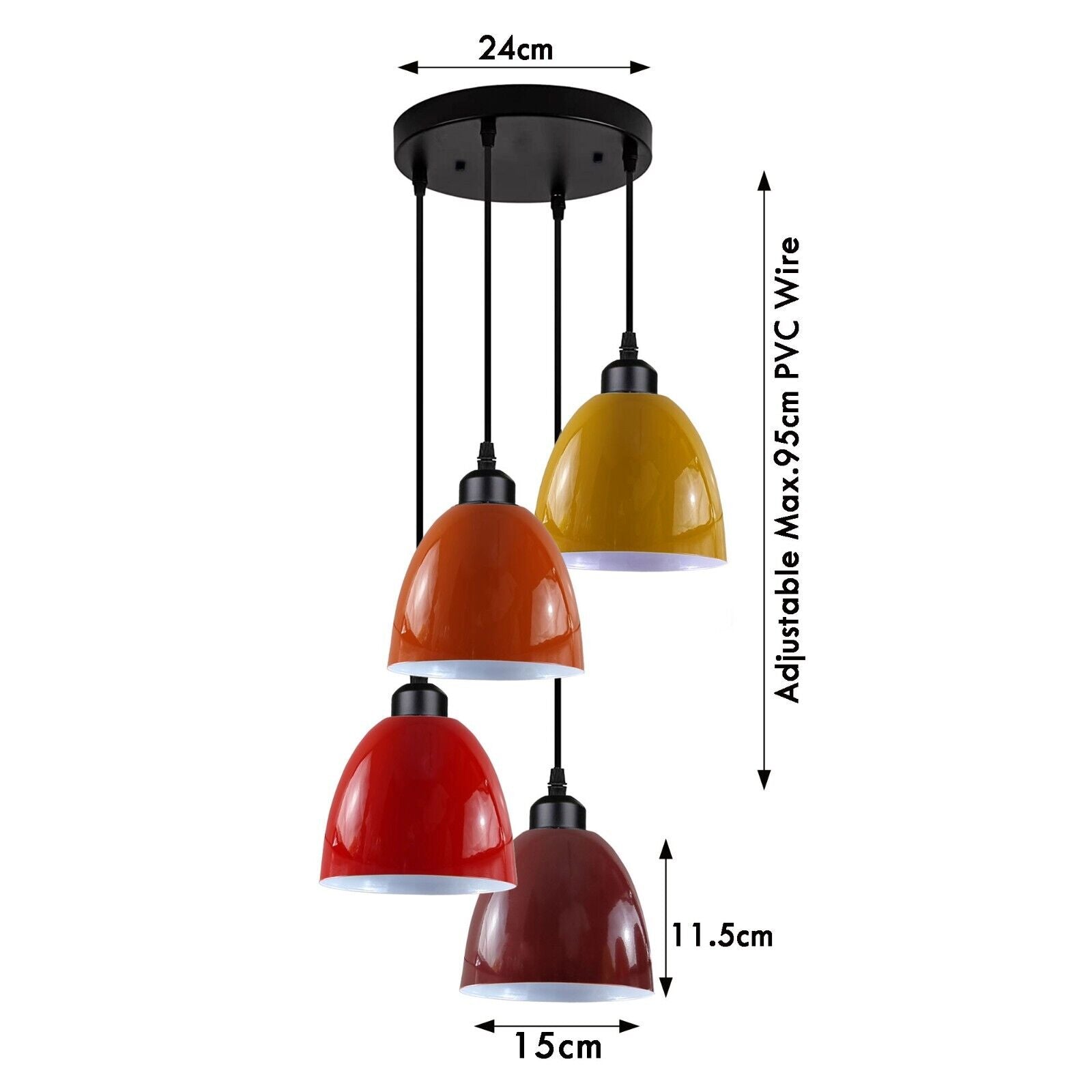Vintage Industrial Retro Style Metal Lamp Shade Ceiling Hanging Secondary image