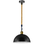 Dome Hemp Rope Pendant Ceiling Light~1656