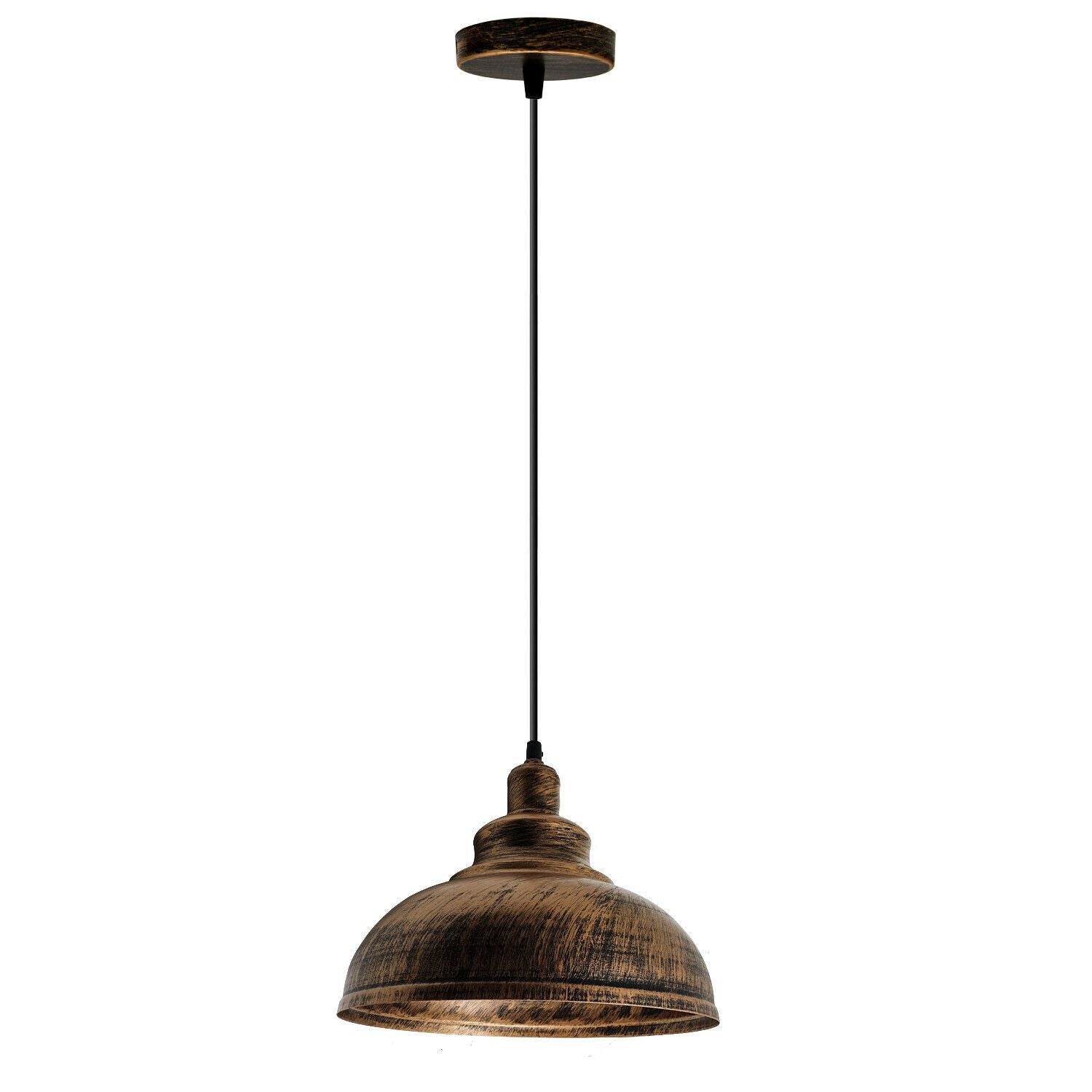 Brushed Copper Loft Industrial Chandelier Ceiling Light Pendant Main image