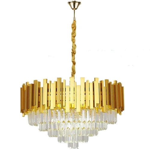 Luxury Living Room Gold Large Crystal Chandelier~4117