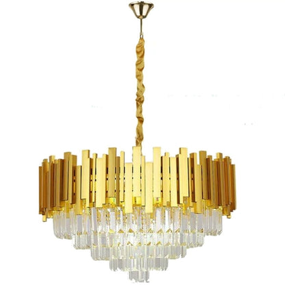 Luxury Living Room Gold Large Crystal Chandelier~4117