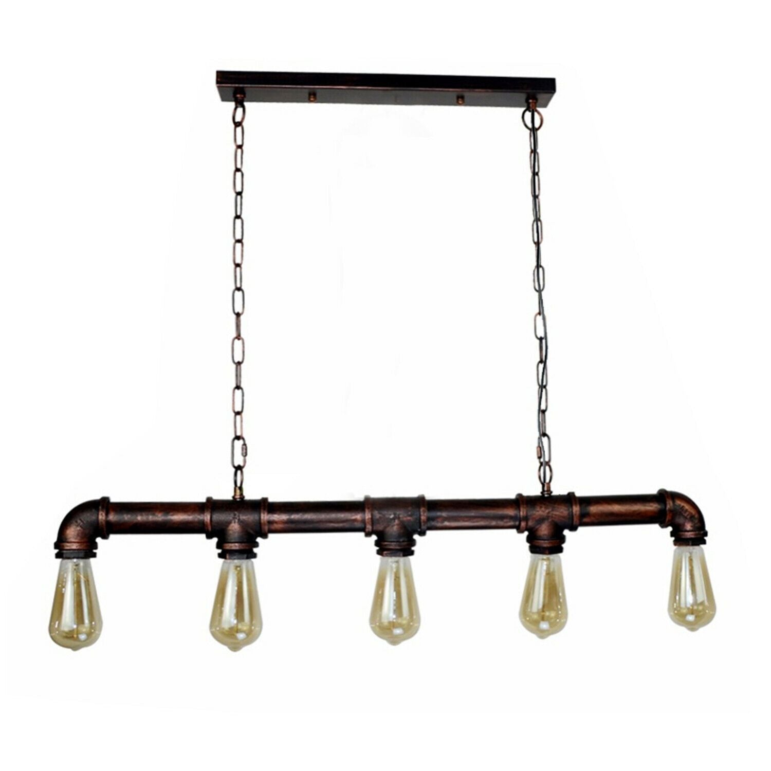 Industrial Vintage Water Pipe Steampunk Ceiling Lights ~2368 Secondary image
