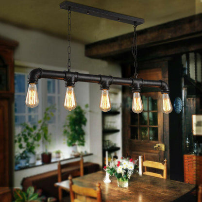 Industrial Vintage Water Pipe Steampunk Ceiling Lights ~2368