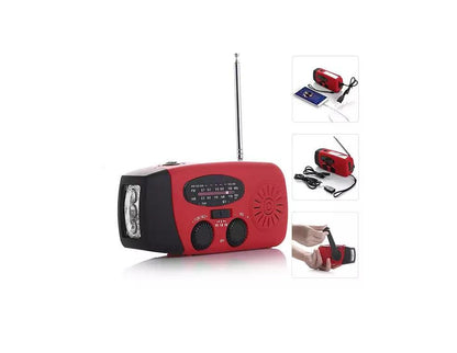 StormSafe Emergency Phone Charger with Flashlight and Weather Radio +