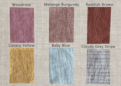 Natural light linen / Natural Linen Pajama set / Linen loungewear /
