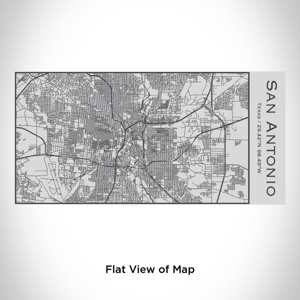 San Antonio - Texas Map Insulated Bottle