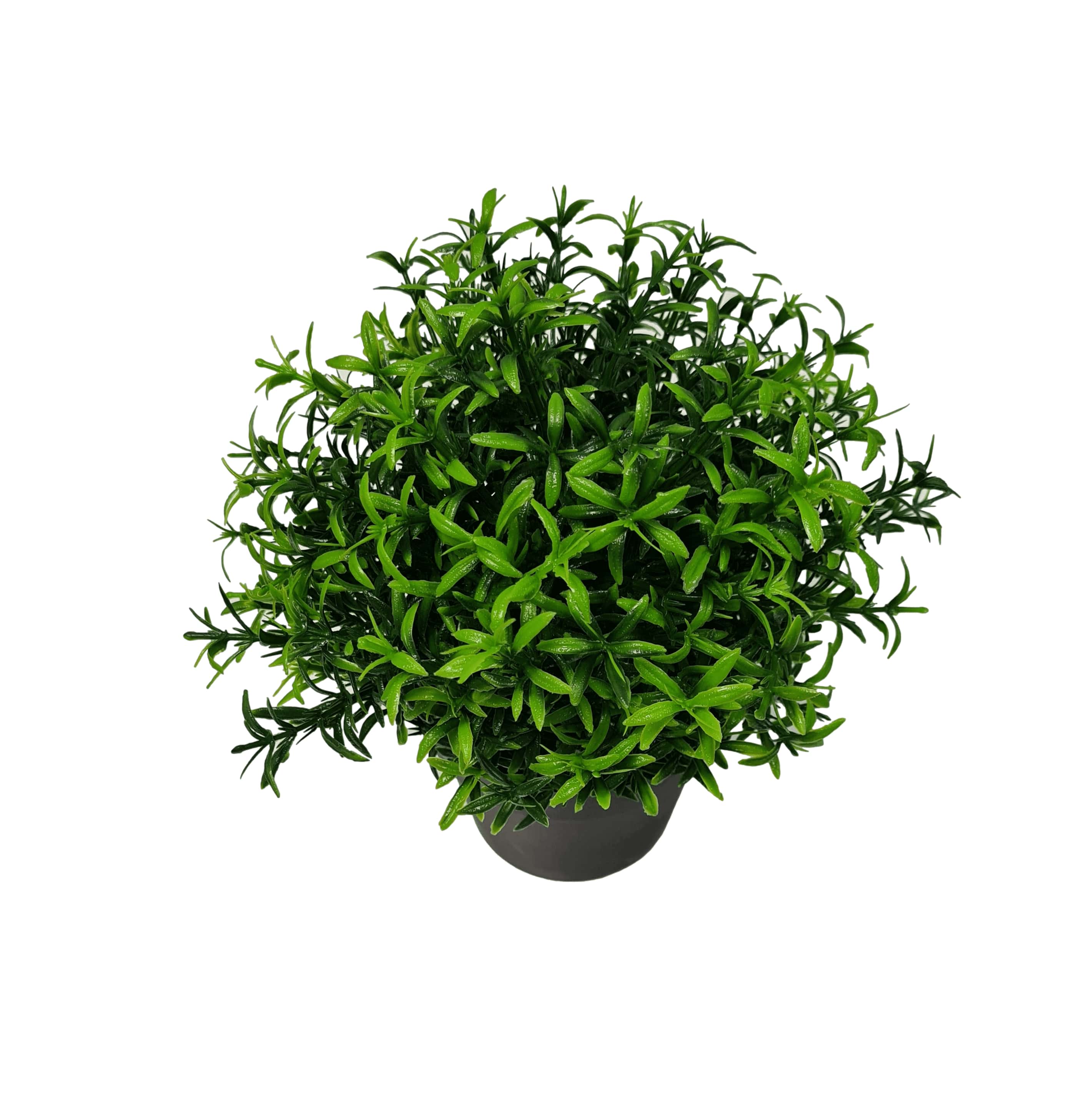 Small Potted Artificial Bright Rosemary Herb Plant UV Resistant 20cm Secondary image