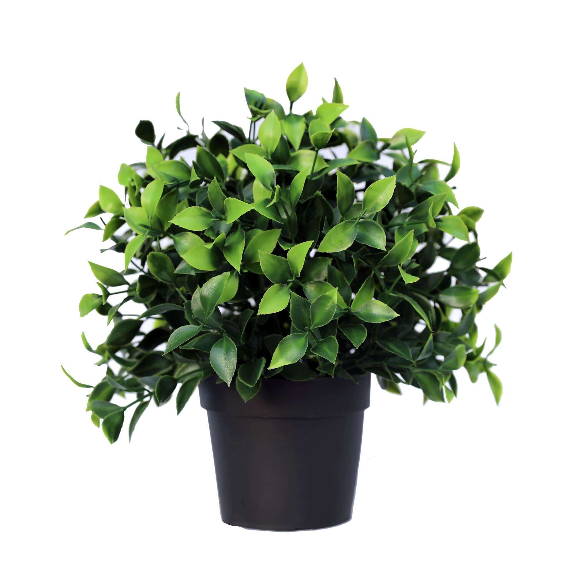 Small Potted Artificial Jasmine Plant UV Resistant 20cm Main image
