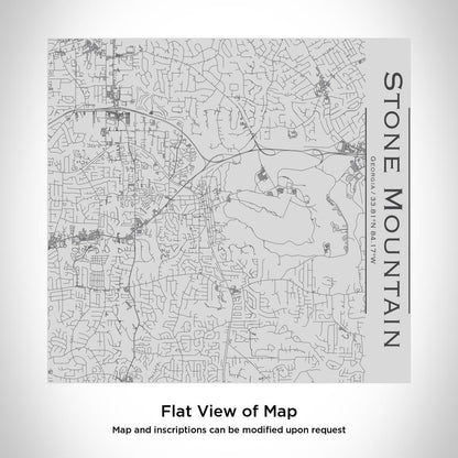 Stone Mountain - Georgia Map Tumbler
