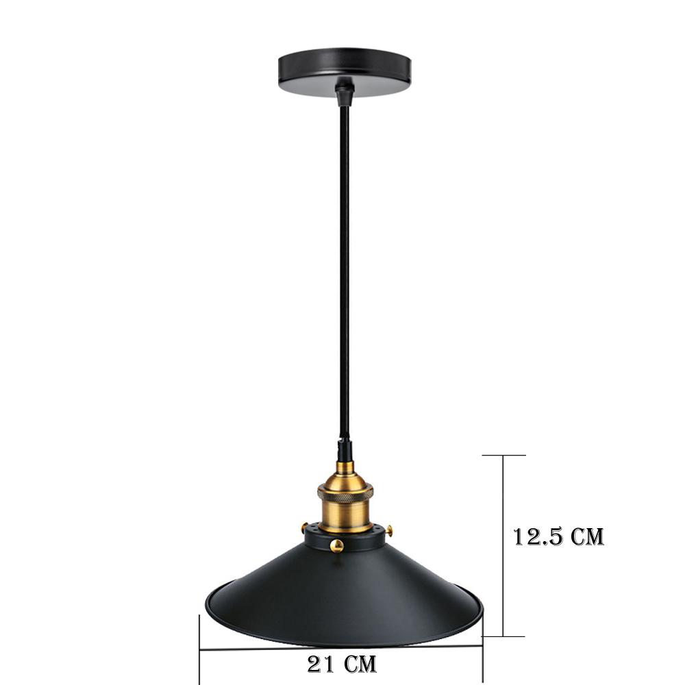 Modern Matt Black Bedroom Light Shade+ Gold lamp holder ~3157 Secondary image