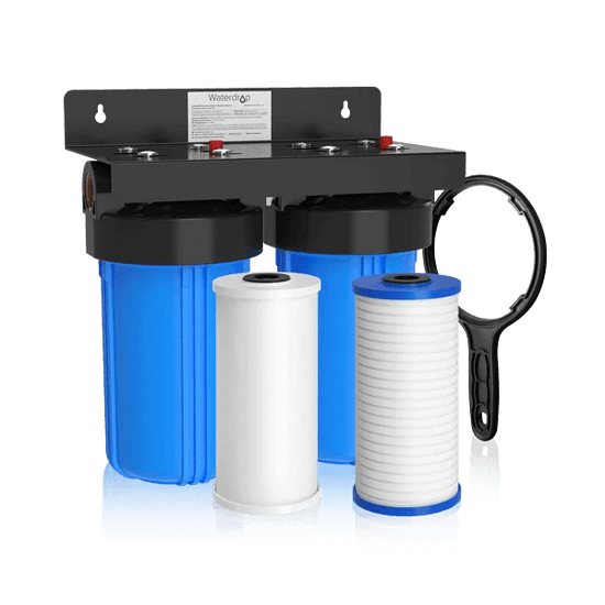 Waterdrop WHF21-PG 5 Micron 2-Stage Whole House Water Filtration